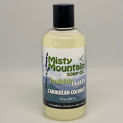 Homemade Caribbean Coconut Bubble Bath