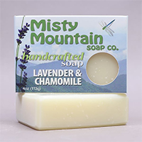 natural lavender and chamomile soap 